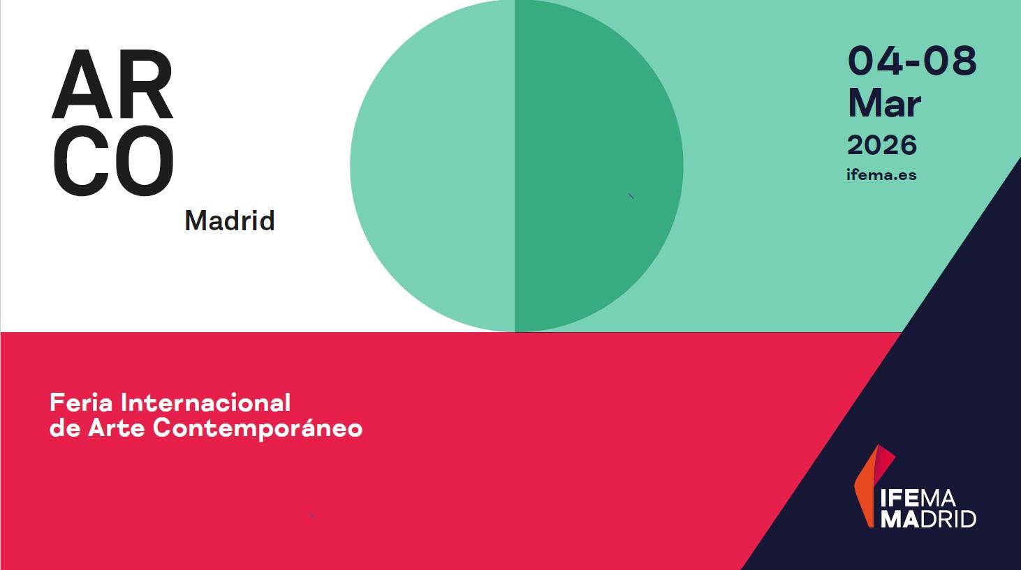 Installation view on the fair floor at ARCO Madrid 2026