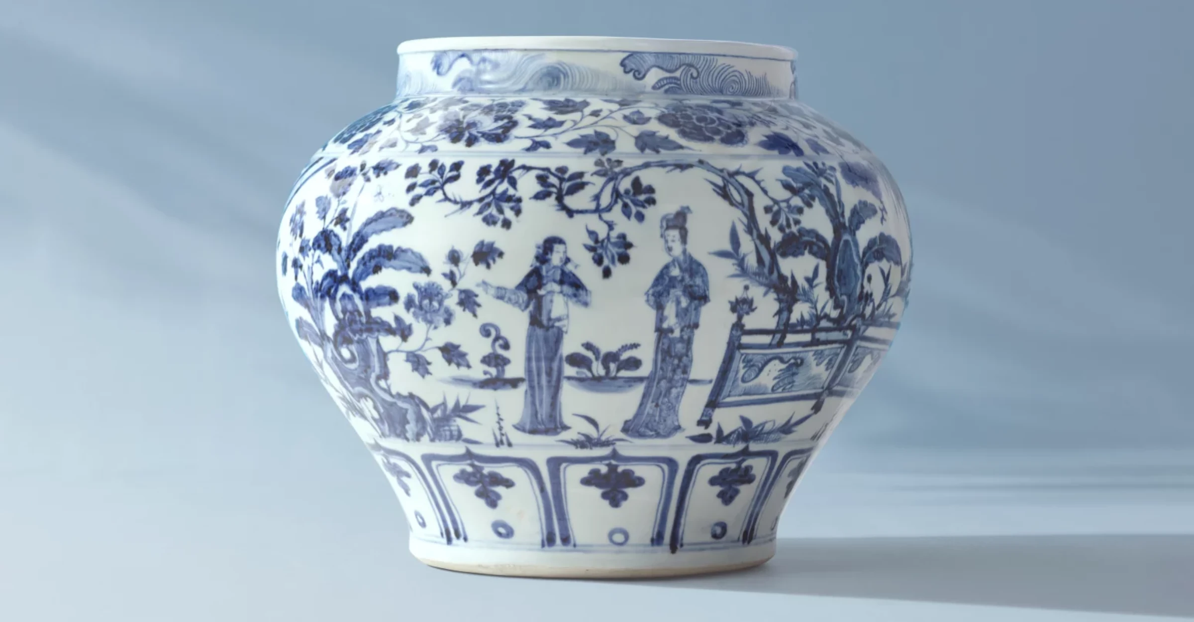 Promotional artwork image from Christies press materials for the Sublime Shadows South Asian sale