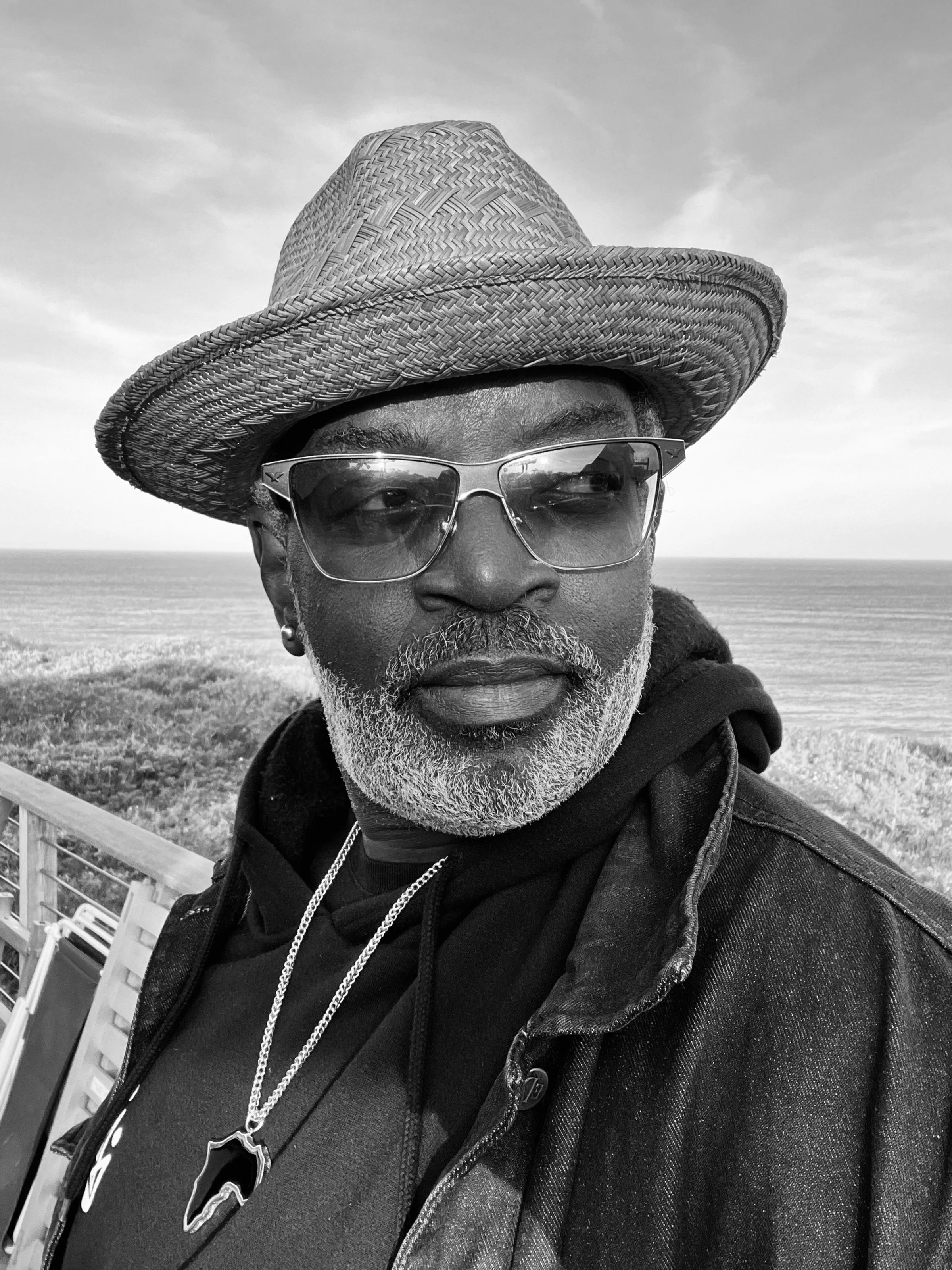 Portrait image of Fab 5 Freddy used on his official website during promotion for Everybody's Fly.