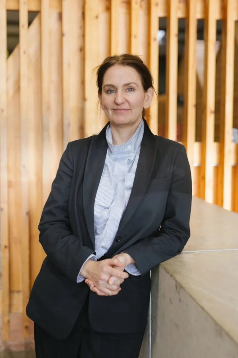 Portrait of curator Helen Legg