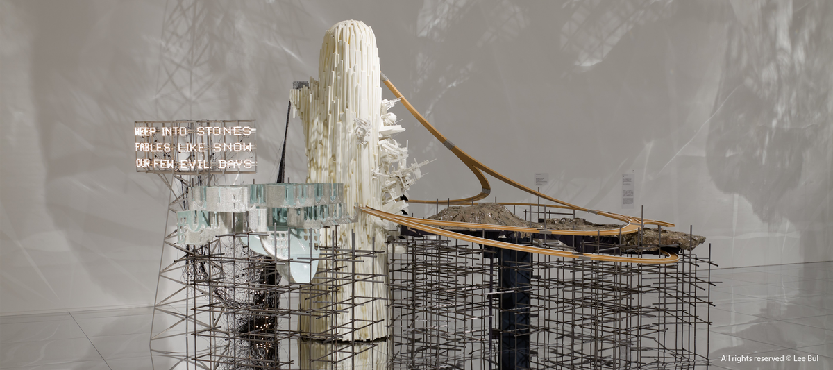 Exterior view of M+ museum in Hong Kong’s West Kowloon Cultural District.