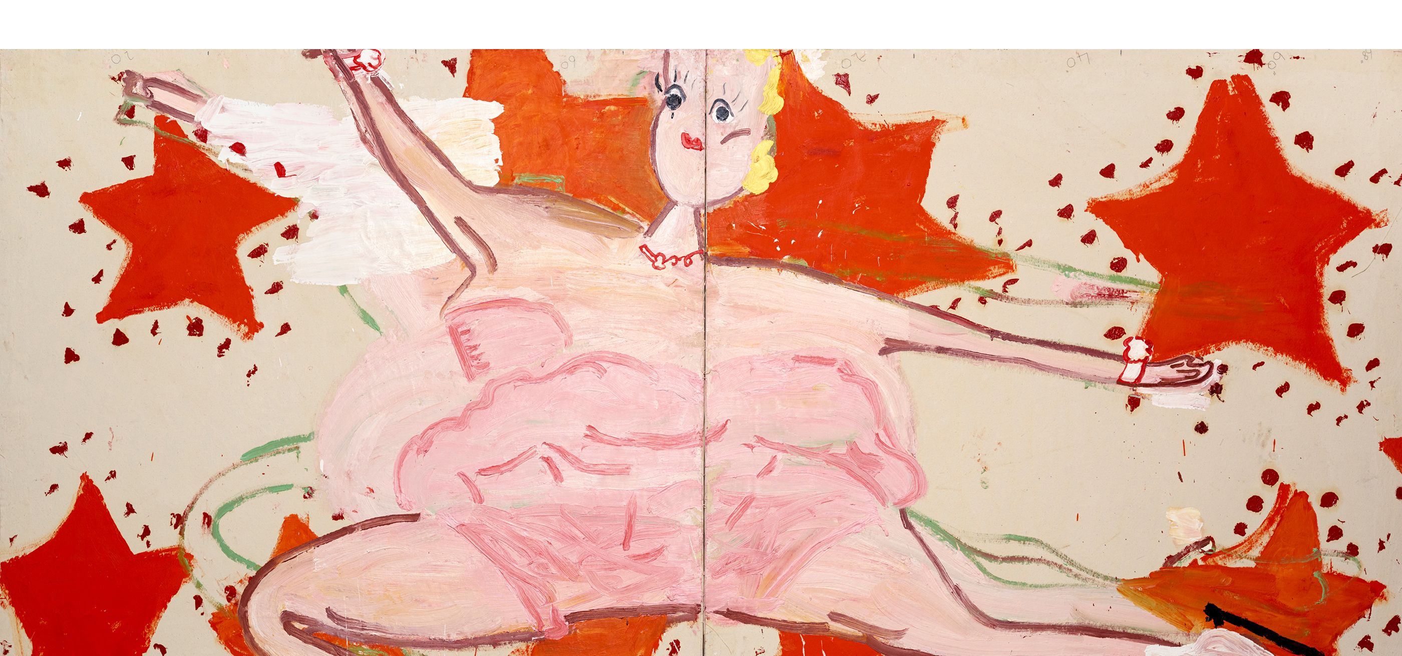 Overlapping photographs of art museum directors, cropped to imply change.