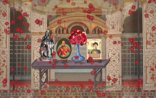 Portrait of artist Shahzia Sikander.