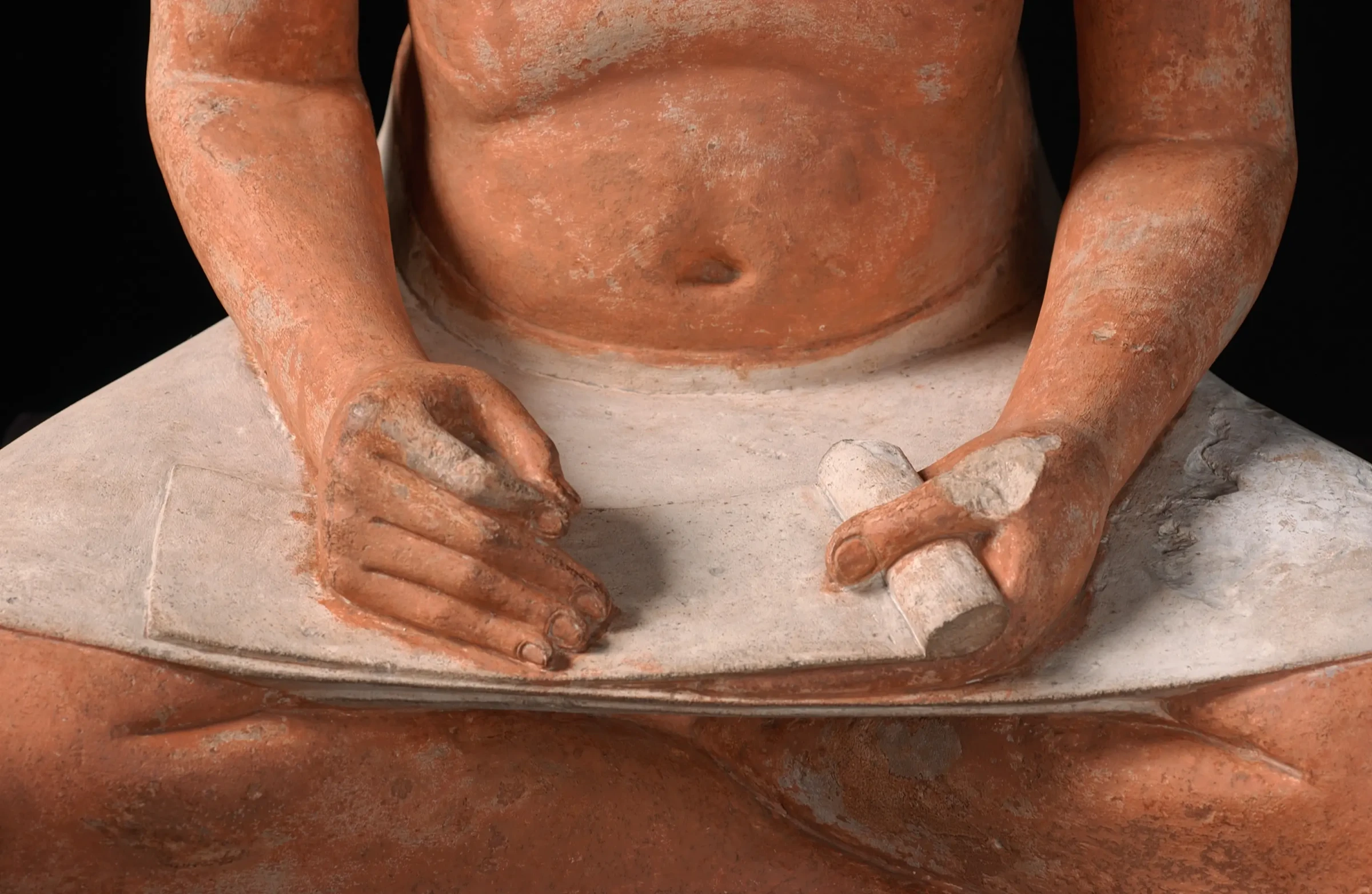 Exterior view of the Louvre pyramid and main courtyard in Paris.
