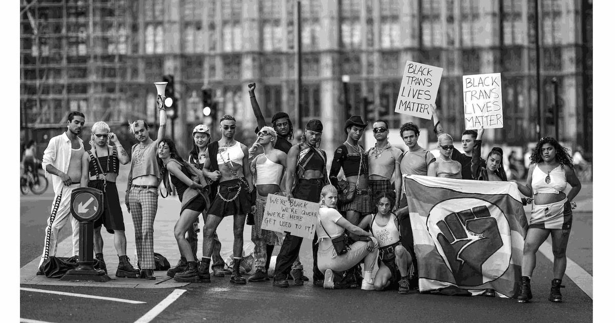 Exhibition visual for Misan Harriman’s The Purpose of Light at Hope 93 gallery in London.