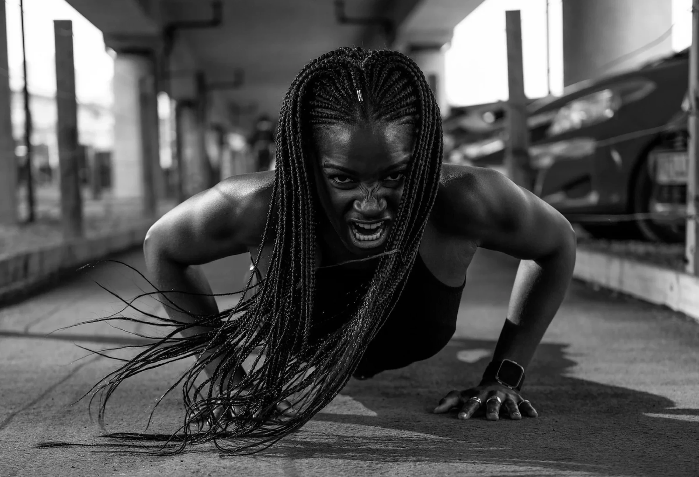 Portrait photograph of Misan Harriman in a studio setting.
