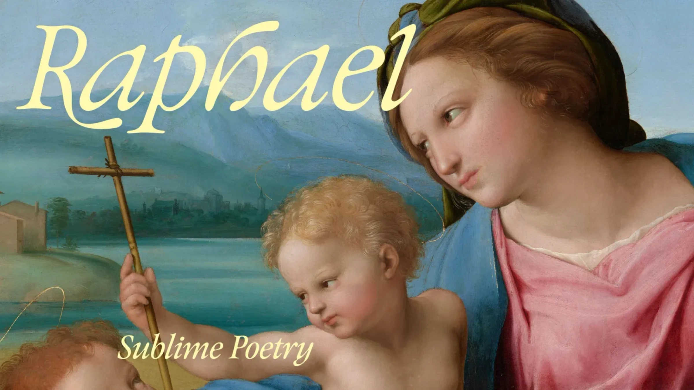 Promotional image for Raphael: Sublime Poetry at The Metropolitan Museum of Art.