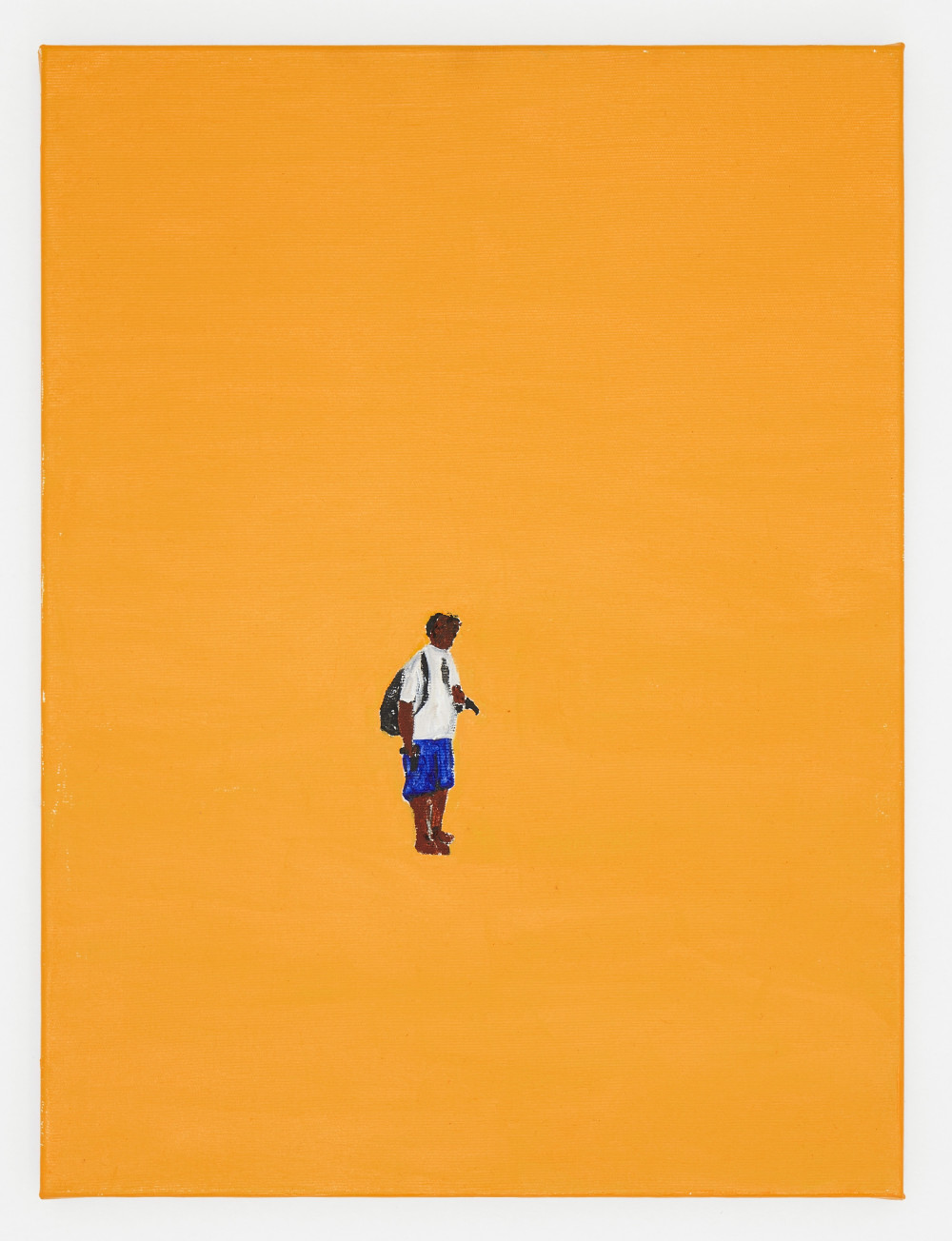 Paulo Nazareth work from the AlemaN’o series, exhibited by Meyer Riegger, Berlin