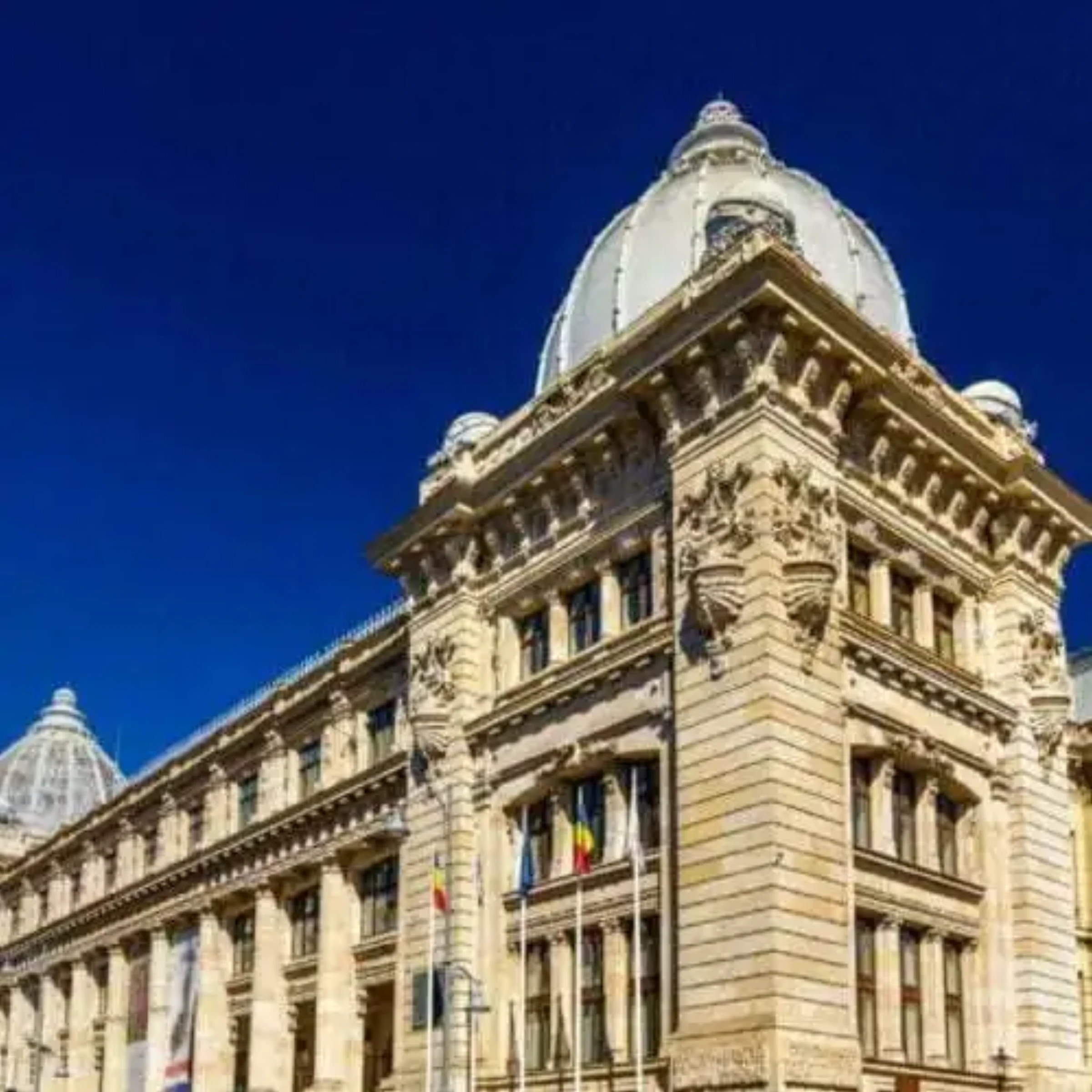 The ancient gold Coțofenești helmet displayed in a museum case.