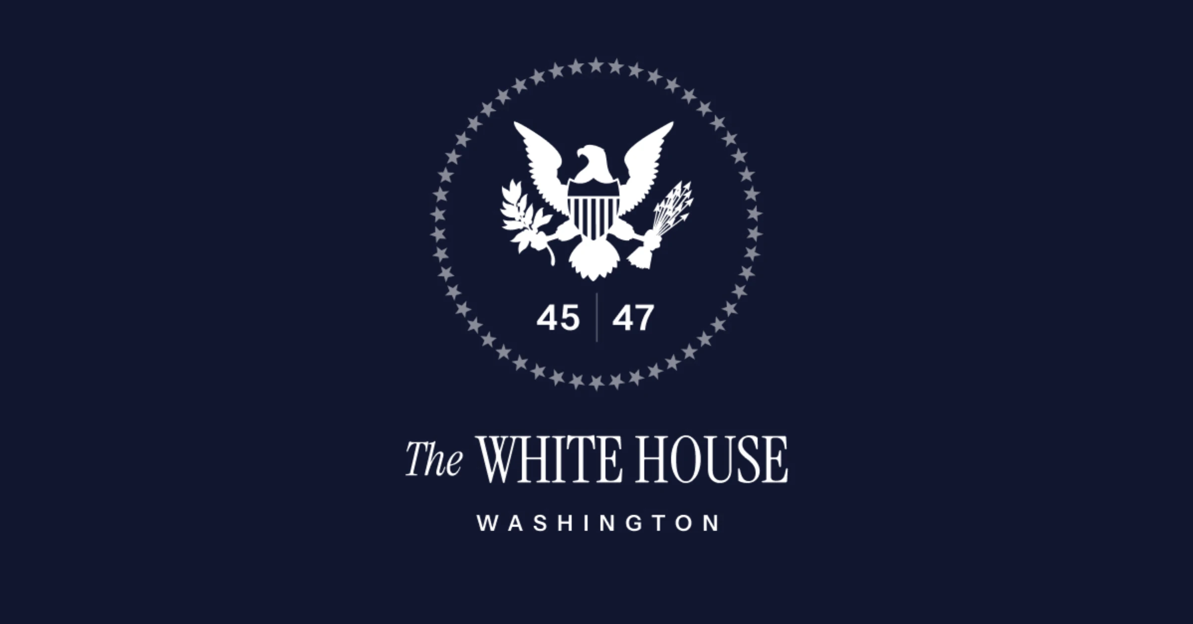 White House social card image used on presidential actions page.