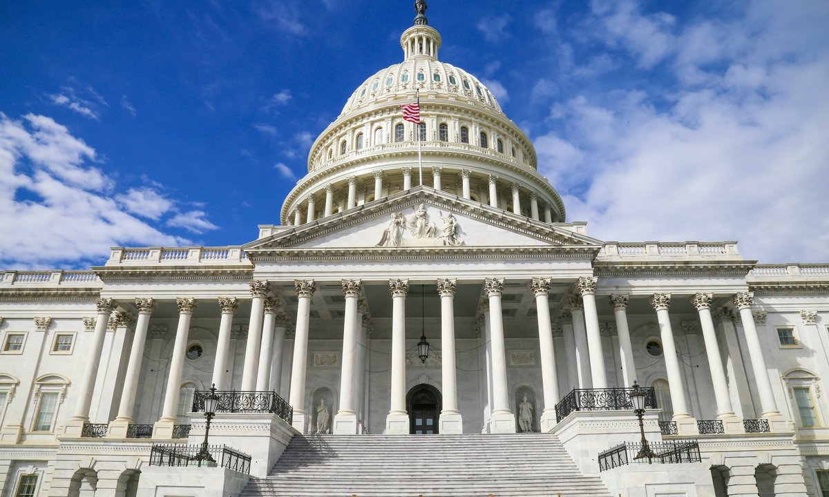 US Capitol in Washington, where lawmakers approved the expanded HEAR Act.